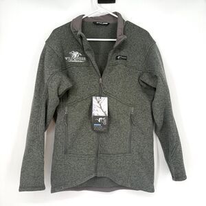 Stone Glacier Zenith Fleece Jacket Green Zip Up Outdoor Hunting Gorpcore Size S